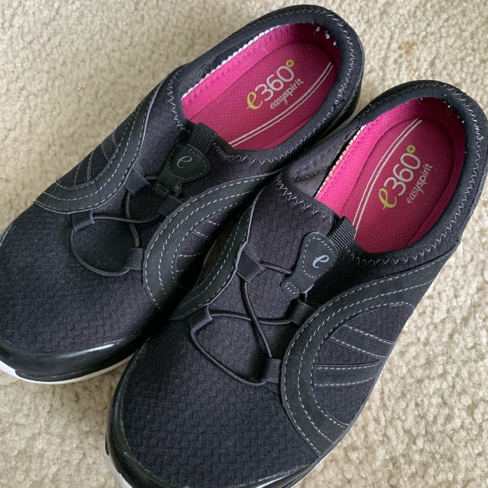e360 black sneakers